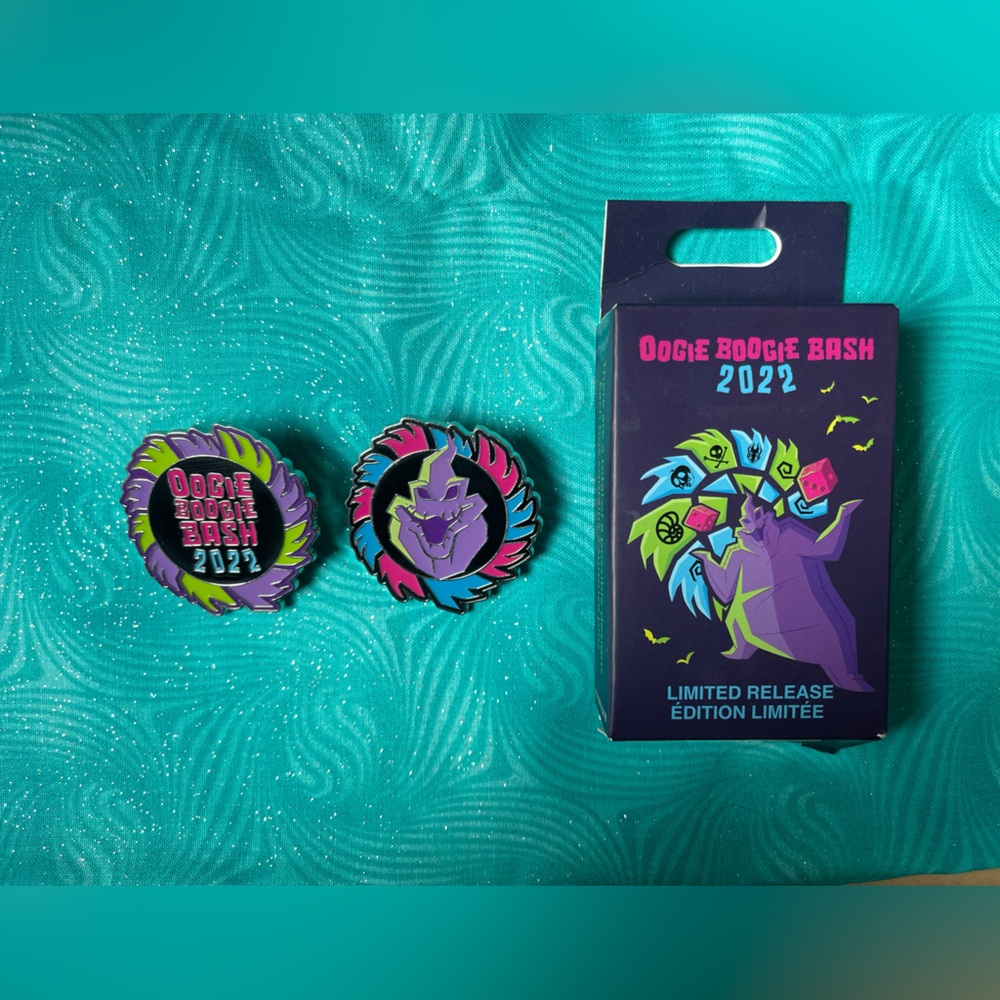 Oogie Boogie bash mystery pins 22’